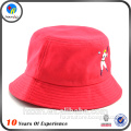 Sample Free red cotton wholesale bucket hats